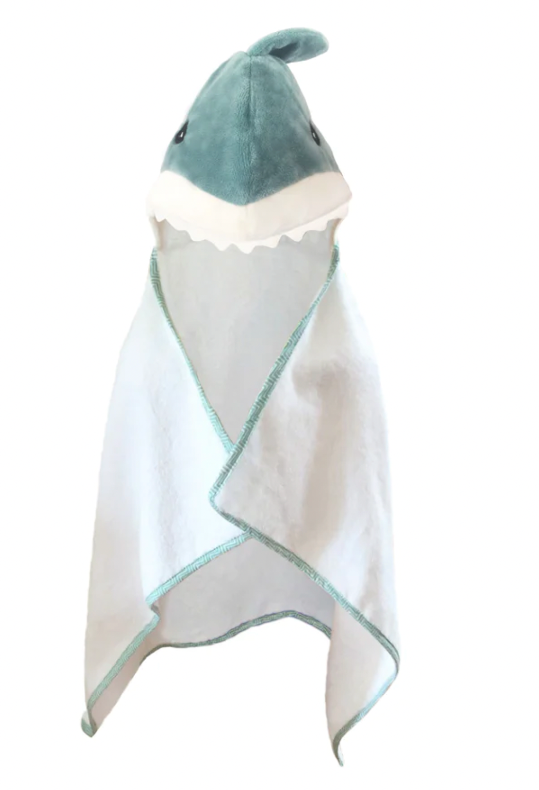 Terry Shark Hooded Towel